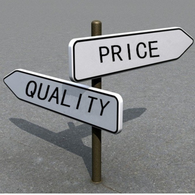 Which is more important, quality or price? -FSYDRIP